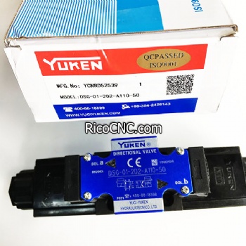 YUKEN Hydraulic Solenoid Operated Directional Valves DSG-01-2D2-A110-50