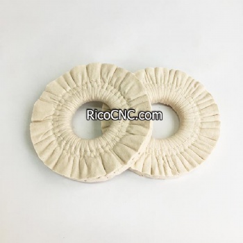 E3419E0001 D150x55x20MM Circles Fabric Polishing Buffing Wheel for Biesse AKRON Jade Edgebanders