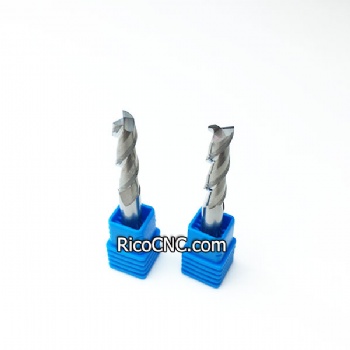 Solid Carbide Two Flutes End Mills for Aluminum Cutting and Carving