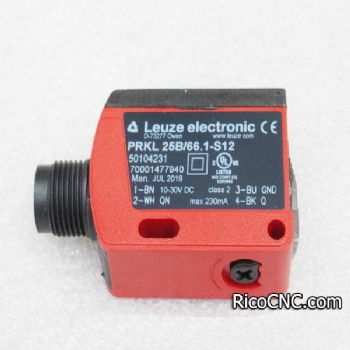 LEUZE PRKL 25B/66.1-S12 Polarized Retro Reflective Photoelectric Sensor 50104231