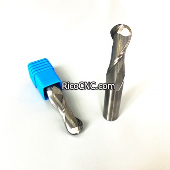 Two Flute Ball Nose Up-Cut Spiral Solid Carbide CNC Router Bit