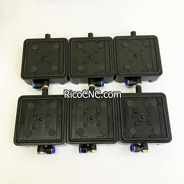 120x120x32.7mm High Vacuum Block Suction Cups for SCM TECH and RECORD