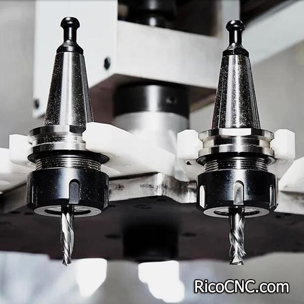 ISO30 White Tool Holder Fork Plastic Tool Clips for CNC Robotics
