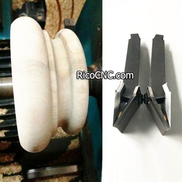 90 Degree Left and Right External Carbide Lathe Woodturning Tools