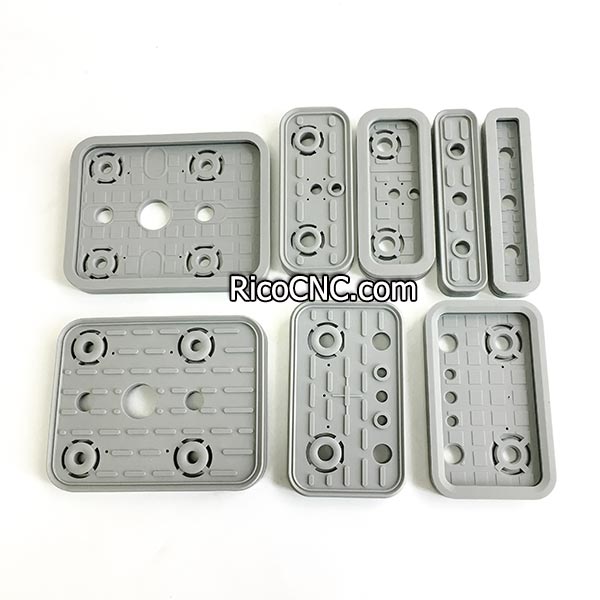 130x30mm Top Rubber Suction Plates for CNC Vacuum Pods Replacement