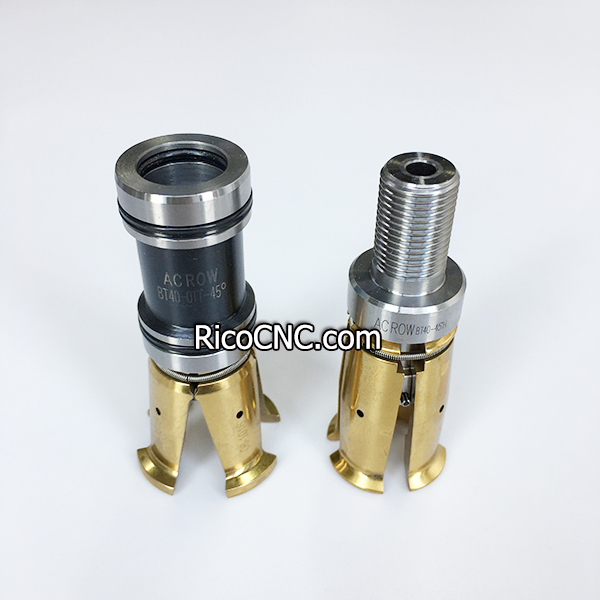 BT40-45 Degree Internal Thread Pull Stud Gripper for BT 40 Automatic Tool Changer Spindle