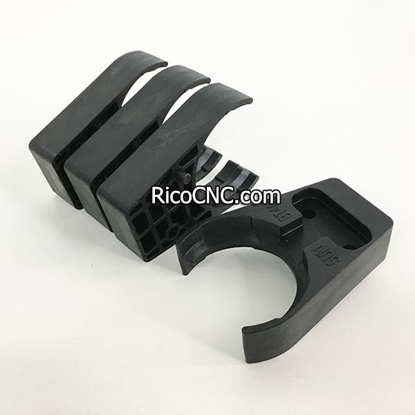 Long SUN BT40 Tool Holder Clamp Forks Plastic Tool Grippers for CNC Processing Center