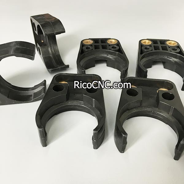 Black ISO30 ATC tool Fork Plastic CNC Tool Holder Fingers for Fulltek Leadtech CNC Machine