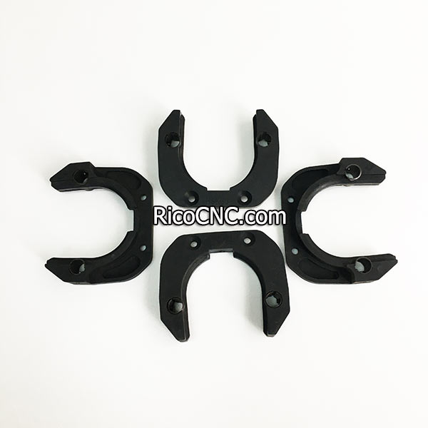 Deta HSK63 Automatic Tool Changer Grippers Black Plastic ATC Forks for CNC Machine