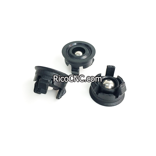 Black Air Flotation Ball Valves without Spring for Homag FORMAT 4 KAPPA Beam Saw Air Tables