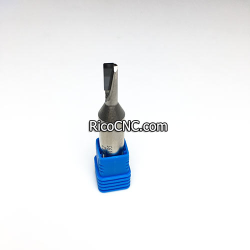 Diamond Straight Plunge Router Bit PCD End Mill Milling Cutter for CNC Router