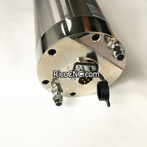 GDK125-18-24Z/5.5 5.5kw CNC Stone Engraving Water-cooling Spindle