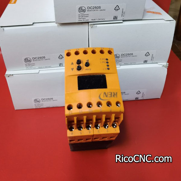 IFM DC2505 Monitor Evaluation Unit for Speed Monitoring