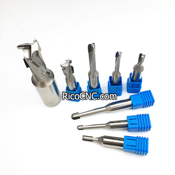 Customize Service for Different Size Diamond Spiral PCD Router Bits Making