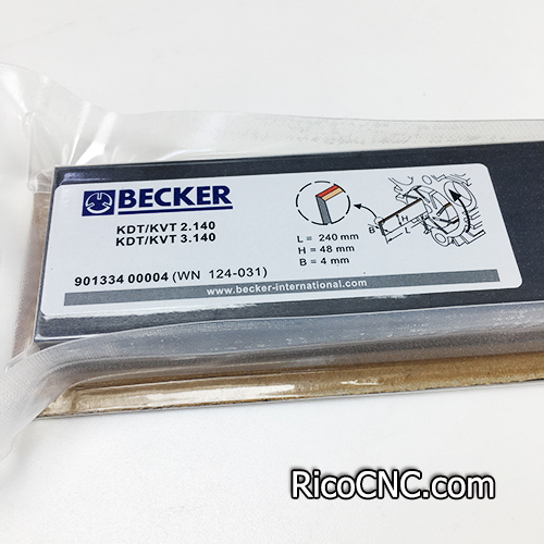 Genuine Becker Carbon Vanes WN124-031 90133400004 for Vacuum Pump