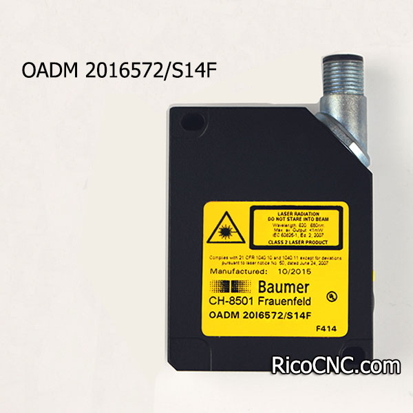 BAUMER ELECTRIC OADM 2016572/S14F Photoelectric Sensor