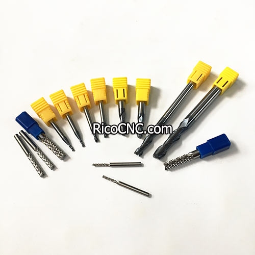 Super Hard Chip-breaker Teeth PCB Cutting Bits for Printed Circuit Board and Woodworking