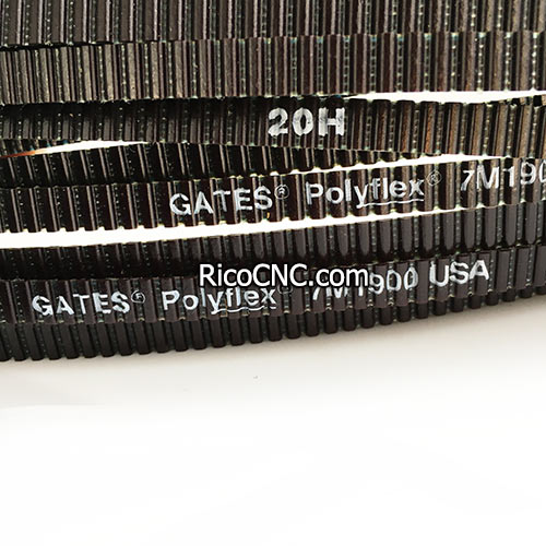 7M1900 Gates Polyflex V-Belt for Woodworking and Metalworking Spindle Drives