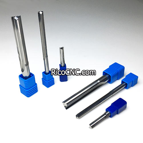 Carbide Two Flutes Left Rotation Straight Plunge Router Bits