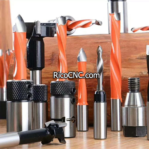 Woodworking Dowel Drill Boring Bit Adapter for CNC Standard Collet Tool Holder