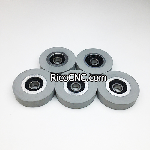 Rubberized Pressure Rollers 64.5x12x16mm For EBM KDP16 Edgebander
