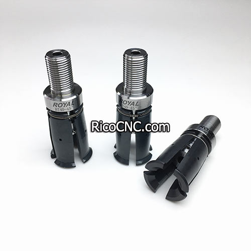 Royal BT40 External Thread Pull Stud Grippers for BT 40 ATC Spindle