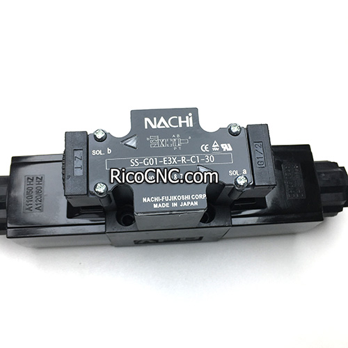 NACHI SS-G01-E3X-R-C1-30 Solenoid Valve Wet Type Directional Control Valve SSG01E3XRC130
