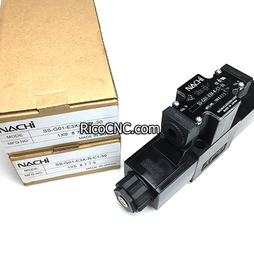 NACHI SS-G01-E3X-R-C1-30 Solenoid Valve Wet Type Directional Control Valve SSG01E3XRC130