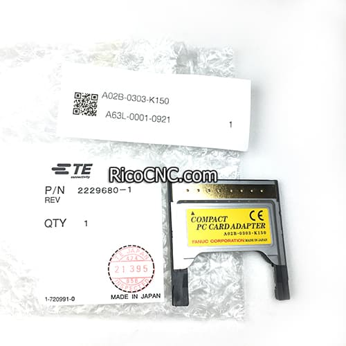 Fanuc A02b 0303 K150 Pcmcia Memory Card Adapter 4101