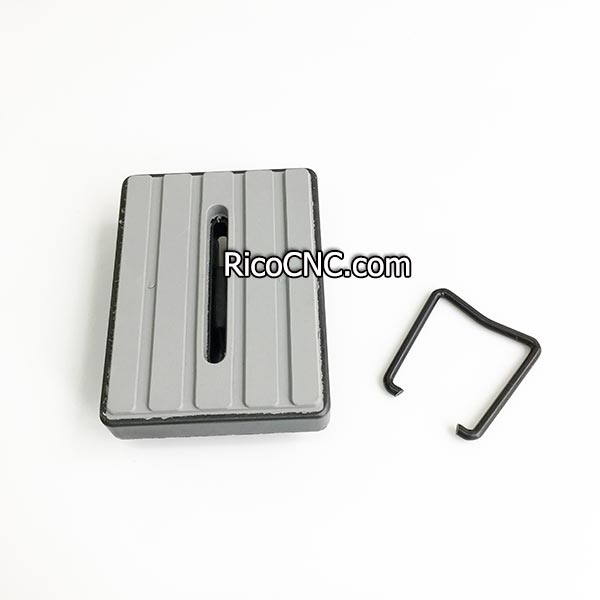 80x60mm Track Pad with Mounting Clip for IMA Edgebander Machines