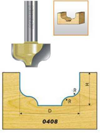 Ogee cnc router bits