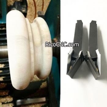 90 Degree Left and Right External Carbide Lathe Woodturning Tools