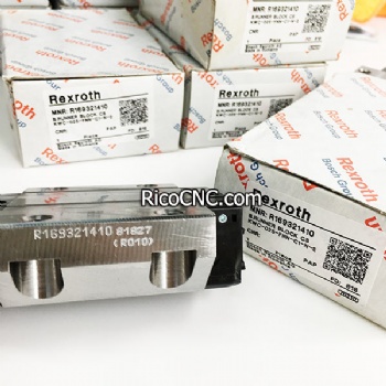 Rexroth R169321410 R169329310 Rodamientos lineales de repuesto de carril de bolas de tamaño 25 para CNC FlexiCam