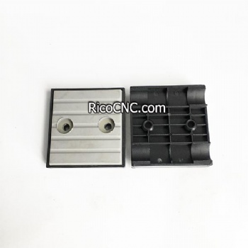 80x75x18mm SCM Edgebander Chain Pads with Both Side Half Arc R8mm