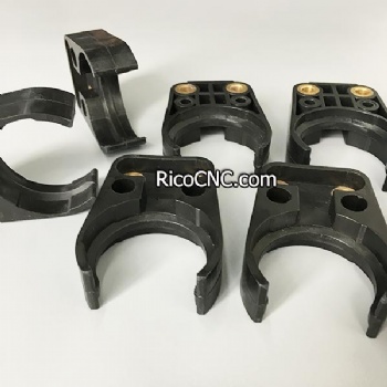 Black ISO30 ATC tool Fork Plastic CNC Tool Holder Fingers for Fulltek Leadtech CNC Machine