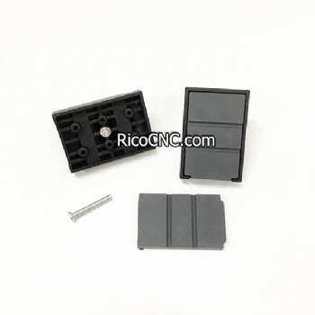 71 x 48mm Track Pad for SCM Edgebander with one Side Half Arc