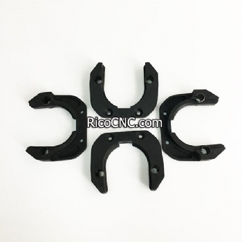 Deta HSK63 Automatic Tool Changer Grippers Black Plastic ATC Forks for CNC Machine