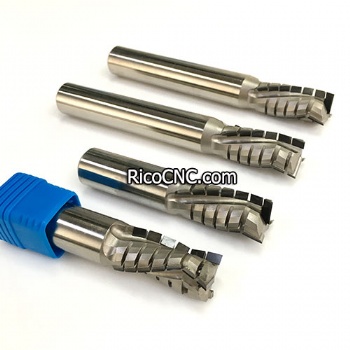 Z=3+3 Cutting Edges High Feed Rate PCD Spiral Router Tool Bits