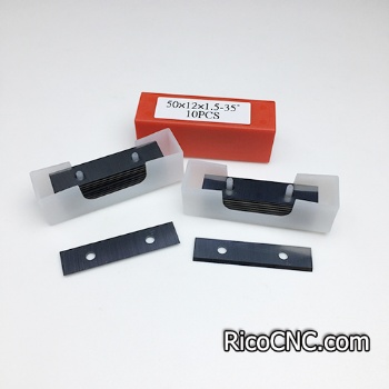 50x12X1.5mm-35° Rectangle Carbide Insert Woodworking Knives Blade Scraper