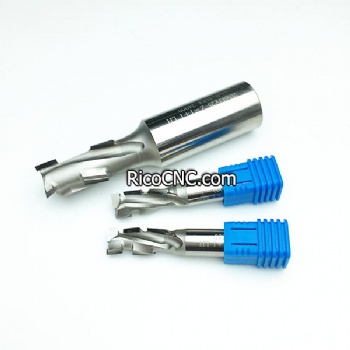 Z=1+1 Diamond Spiral Cutters 1 Flute Left Spiral PCD Router Bits