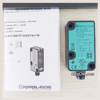 Pepperl+Fuchs Background Suppression Sensor RL31-8-H-800-RT-IO/59/73c/136 Photoelectric Switch Sensor