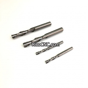 Down-cut 2 Flutes Solid Carbide Spiral Router Bits for Wood Cutting