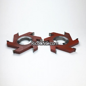 Six-Edge Tungsten Blade Slot Cutter for Wood Groove Slotting