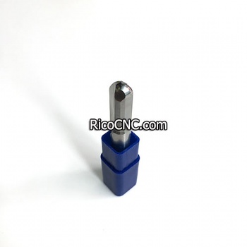 Double Flute Straight Round Ballnose Router Bits for Wood Grooving and Carving