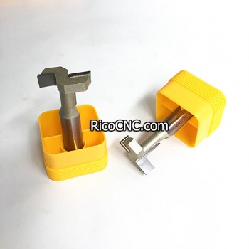 Straight and Bevelled T-Slot T-Track Router Bit T Slotting Cutters