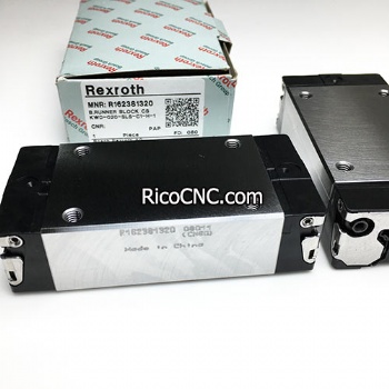 R162381320 Bosch-Rexroth Tamaño 20 Bloque de rodamiento de bolas KWD-020-SLS-C1-H-1