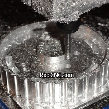 Fresas de corte de aluminio CNC de carburo sólido Fresas de corte ascendente con acabado de espejo