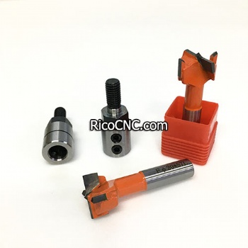 Woodworking Dowel Drill Boring Bit Adapter for CNC Standard Collet Tool Holder