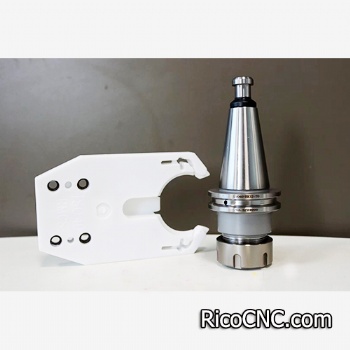 ISO40 tenedor de la herramienta automática de cambio de clips para la máquina de trabajo de piedra CNC
