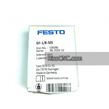 Distribuidor Rotativo FESTO 539290 GF-1/8-M5 Junta Rotativa Simple